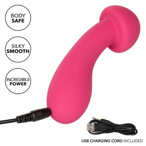 Vibromasseur Pixies Wand rose - CALIFORNIA EXOTICS