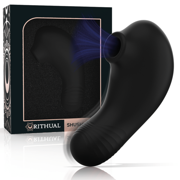 Stimulateur clitoris noir Shushu pro - RITHUAL