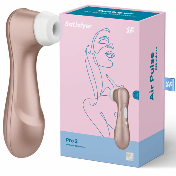 Stimulateur Pro 2 vibration rose nacré - SATISFYER