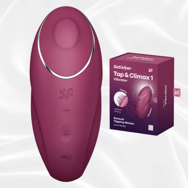 Vibrateur Tap Climax 1 disponible en 3 couleurs - SATISFYER