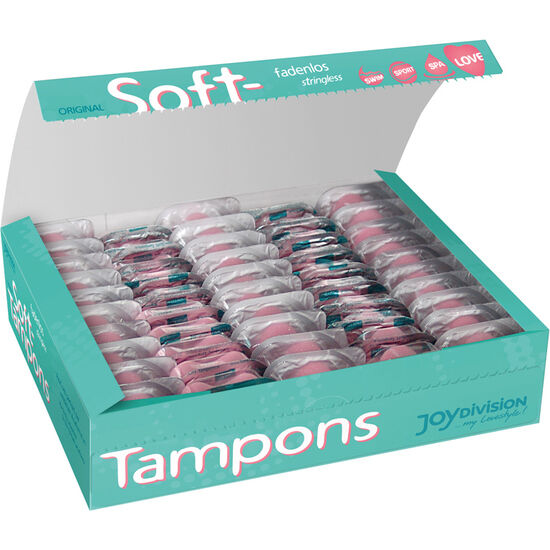 JOYDIVISION SOFT-TAMPONS – ORIGINAL SOFT-TAMPONS MINI X 50 UNITÉS