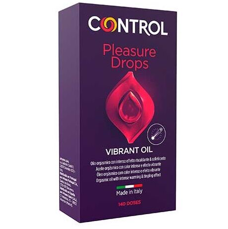 CONTROL – HUILE VIBRANTE PLEASURE DROPS