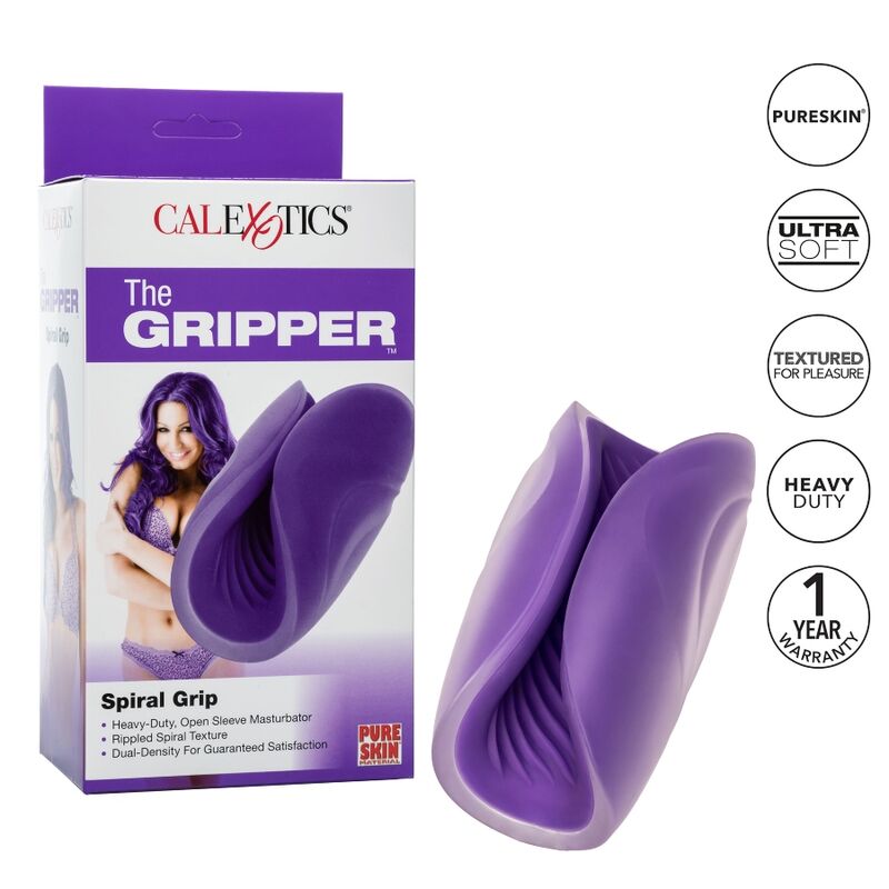 Masturbateur robuste et flexible Spiral Grip – CALIFORNIA EXOTICS