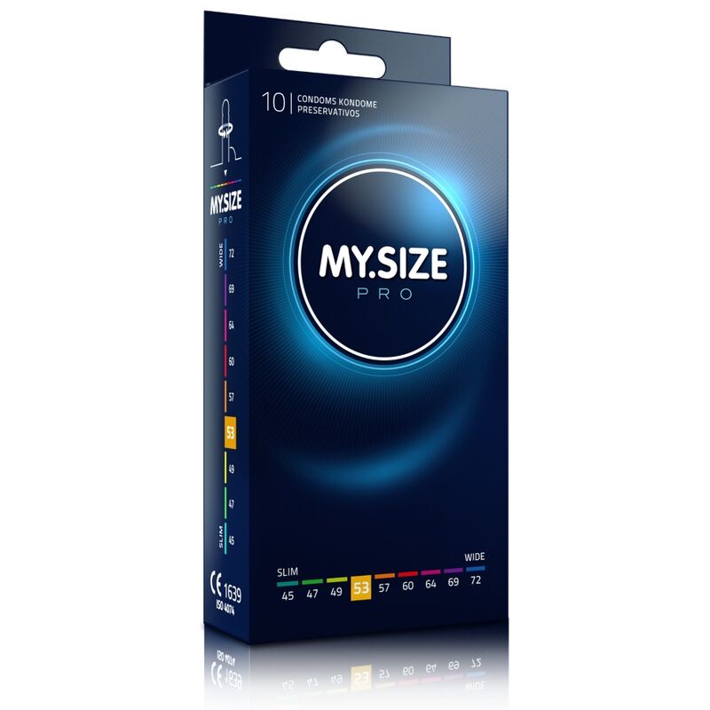 Préservatifs My Size Pro 53 mm en boite de 10 – MY SIZE