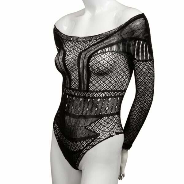 Body dentelle en maille grande taille – California Exotic