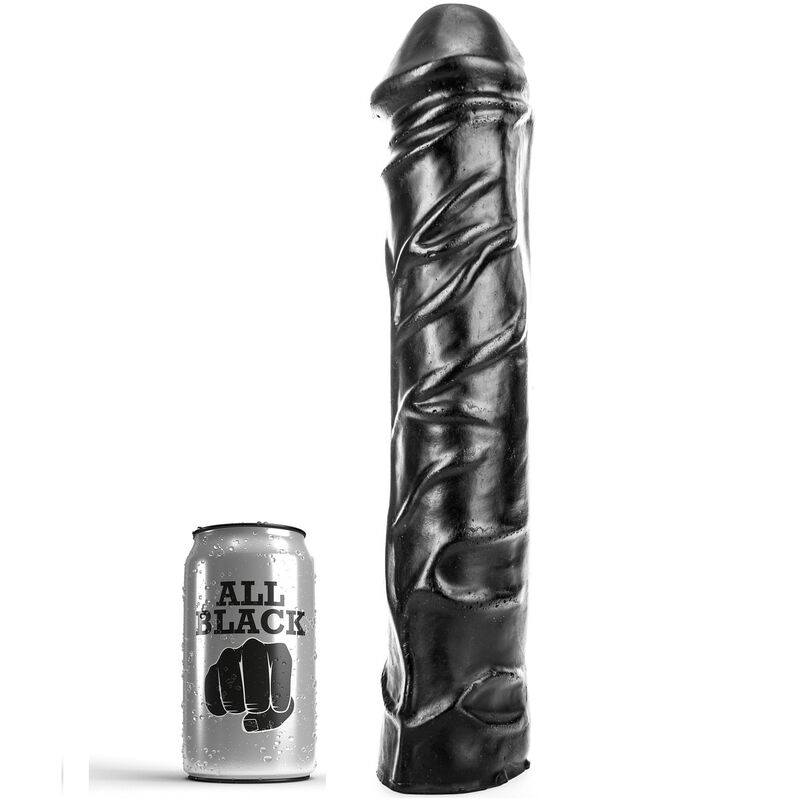 ALL BLACK – GODE GÉANT FISTING DOUX 32 CM