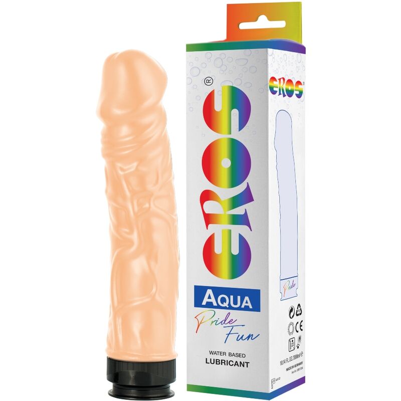 PRIDE – EROS AQUA LGBT PRIDE DILDO ET LUBRIFIANT À BASE D”EAU