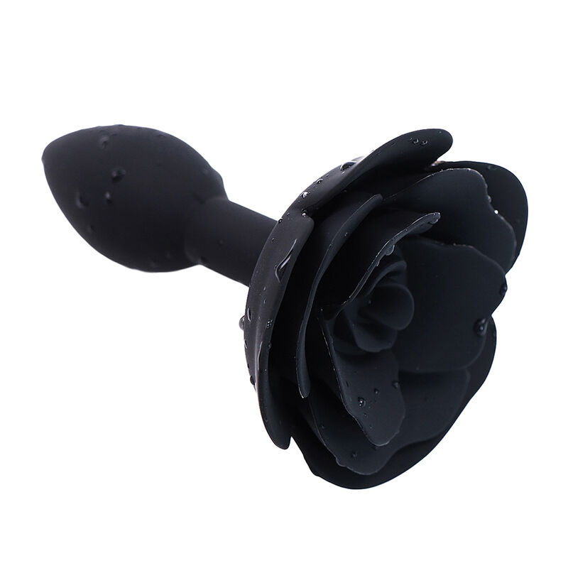 OHMAMA FETISH – PLUG ANAL EN SILICONE ROSE NOIR