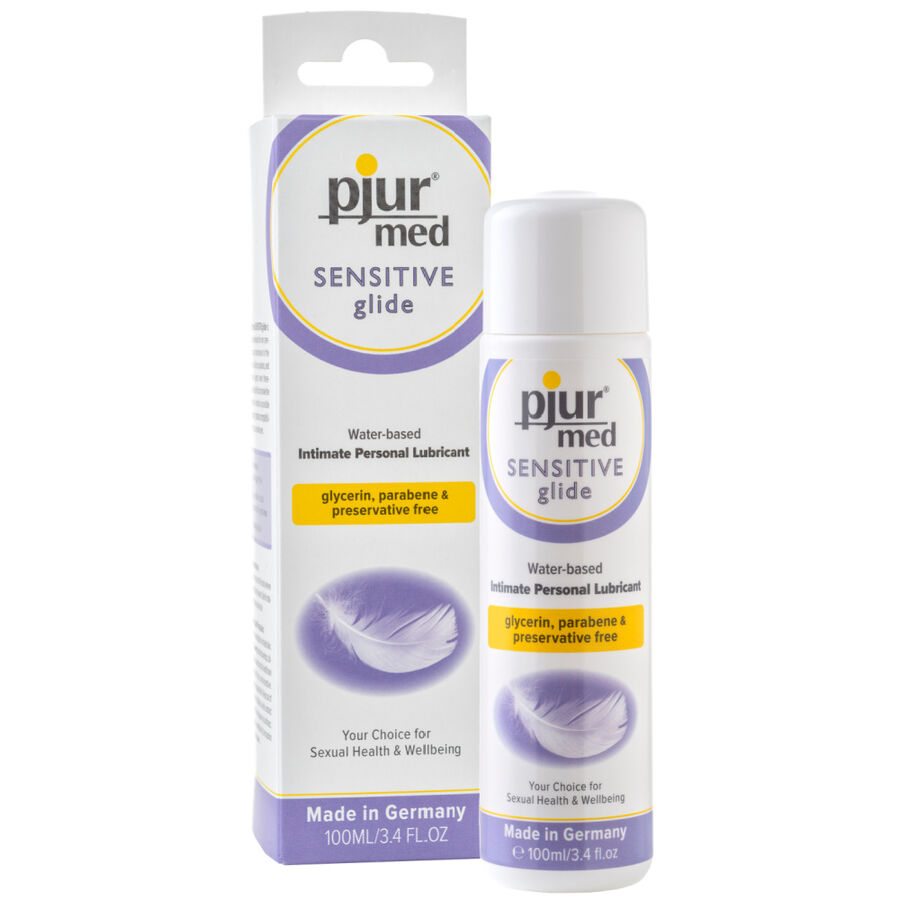 PJUR MED SENSITIVE GLIDE LUBRIFIANT A BASE D”EAU 100 ML