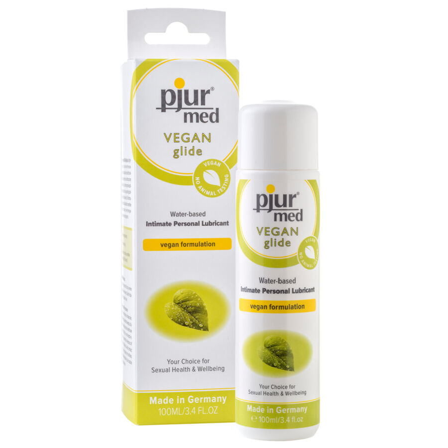 PJUR MED VEGAN GLIDE LUBRIFIANT A BASE D”EAU 100 ML