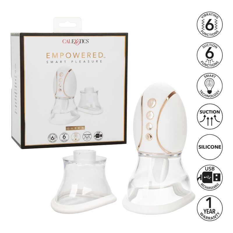 Sextoy aspiration clitoris et fonction langue Empowered – CALIFORNIA EXOTICS