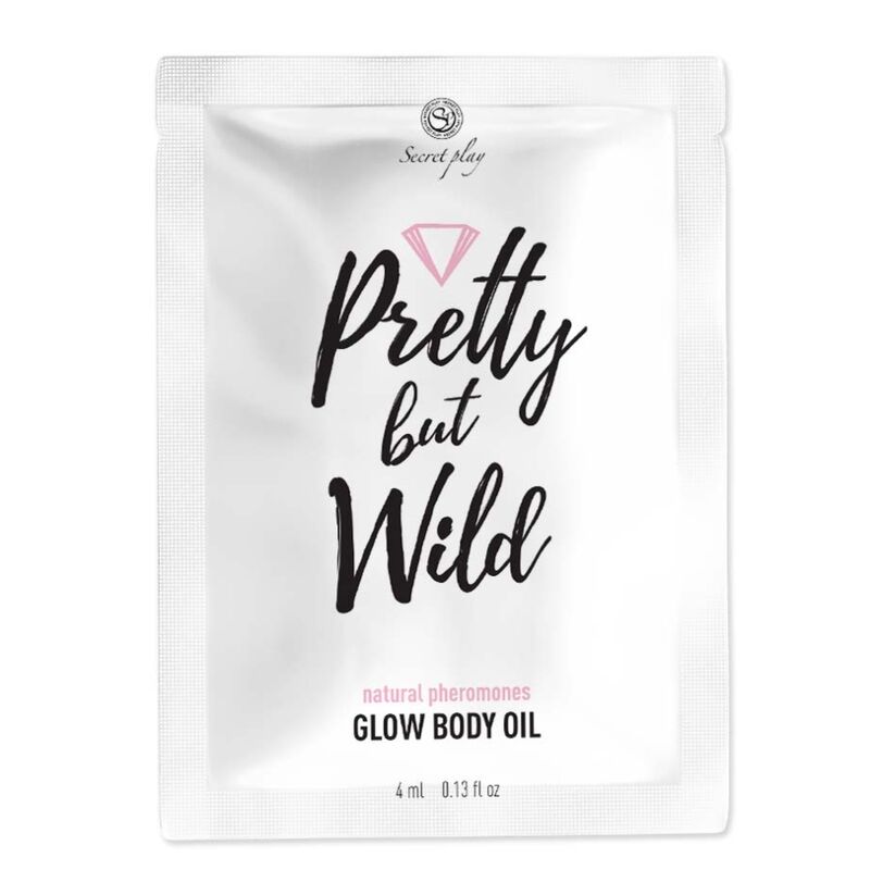 SACHET D”HUILE POUR LE CORPS SECRETPLAY PRETTY BUT WILD GLOW