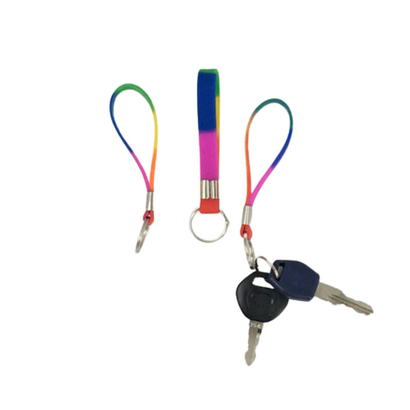 Porte-clés en silicone couleur LGBT - PRIDE