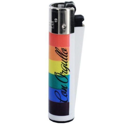 Briquet blanc et couleur LGBT - PRIDE