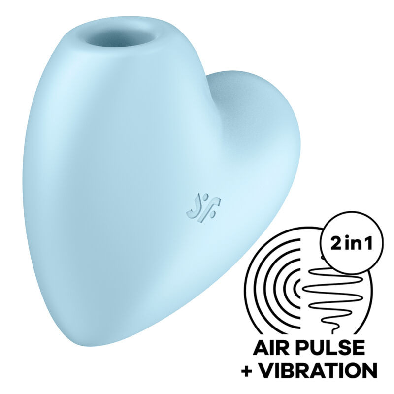 Vibromasseur cœur ondes pulsées Cutie Heart – SATISFYER