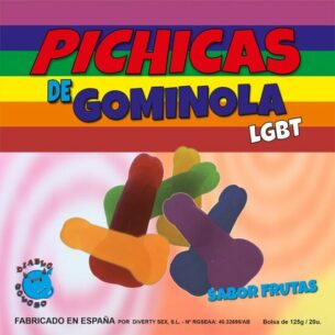 Bonbons aux fruits en forme de pénis LGBT - PRIDE