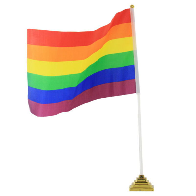 Drapeau de table couleur LGBT - PRIDE