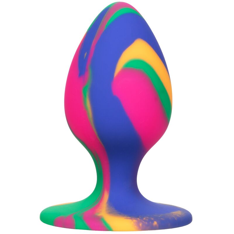 Plug anal lisse couleur LGBT 5 cm d’insertion – CALIFORNIA EXOTICS