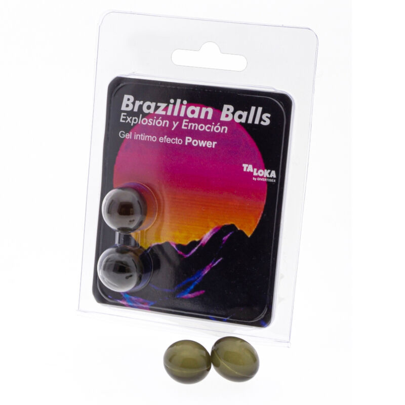 TALOKA – 2 BALLES BRÉSILIENNES GEL EXCITANT EFFET PUISSANT