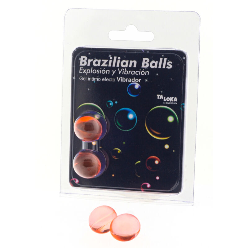 TALOKA – 2 BALLES BRÉSILIENNES EFFET VIBRANT GEL EXCITANT