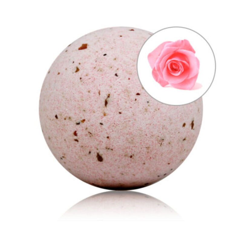 TALOKA – BOMBE DE BAIN PARFUMÉE ROSES AVEC PÉTALES DE ROSE