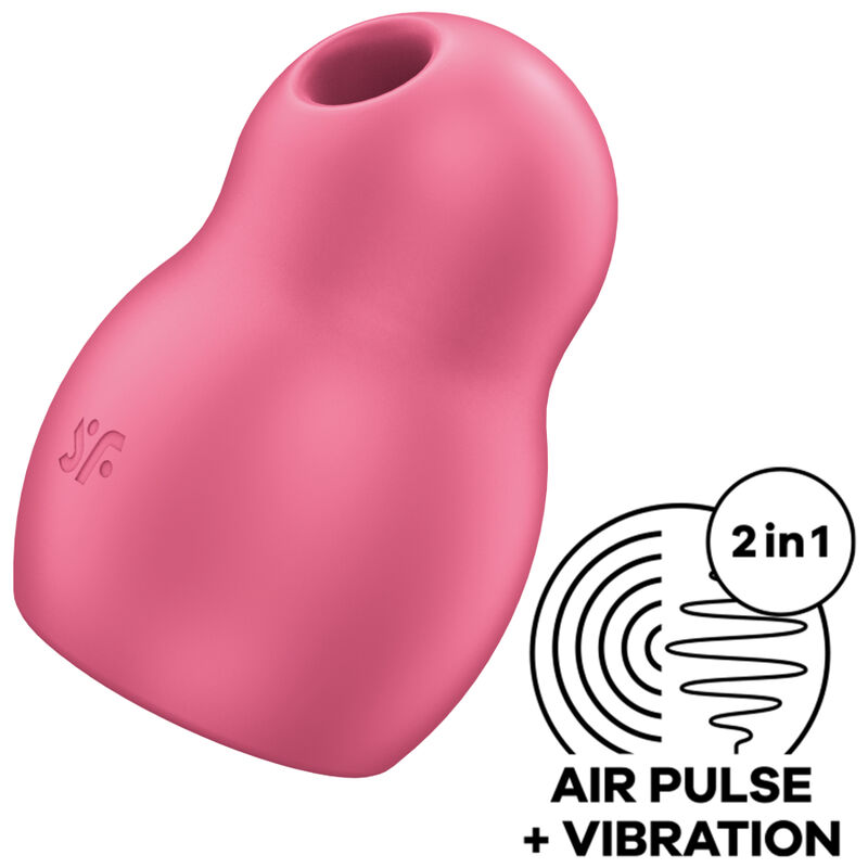 Vibromasseur air impulse Pro To Go 1 disponible en 3 couleurs - SATISFYER