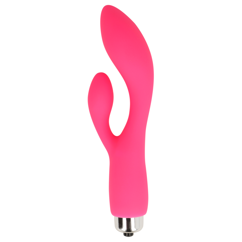 OHMAMA – VIBRATEUR AVEC LAPIN 12,5 CM ROSE