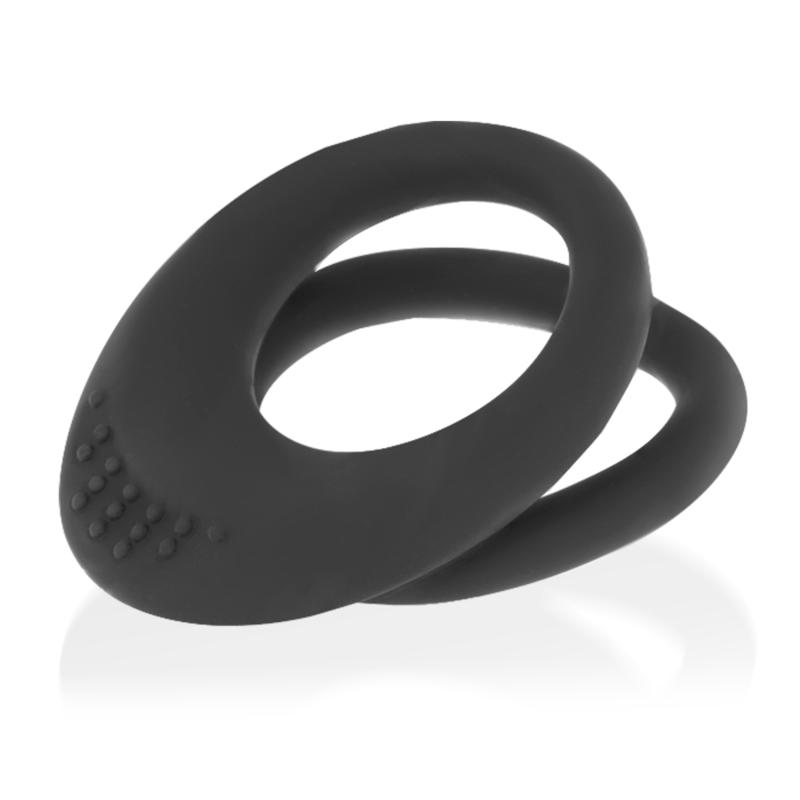 BAGUE OHMAMA DOUBLE SILICONE 3.5 CM – 4.5 CM