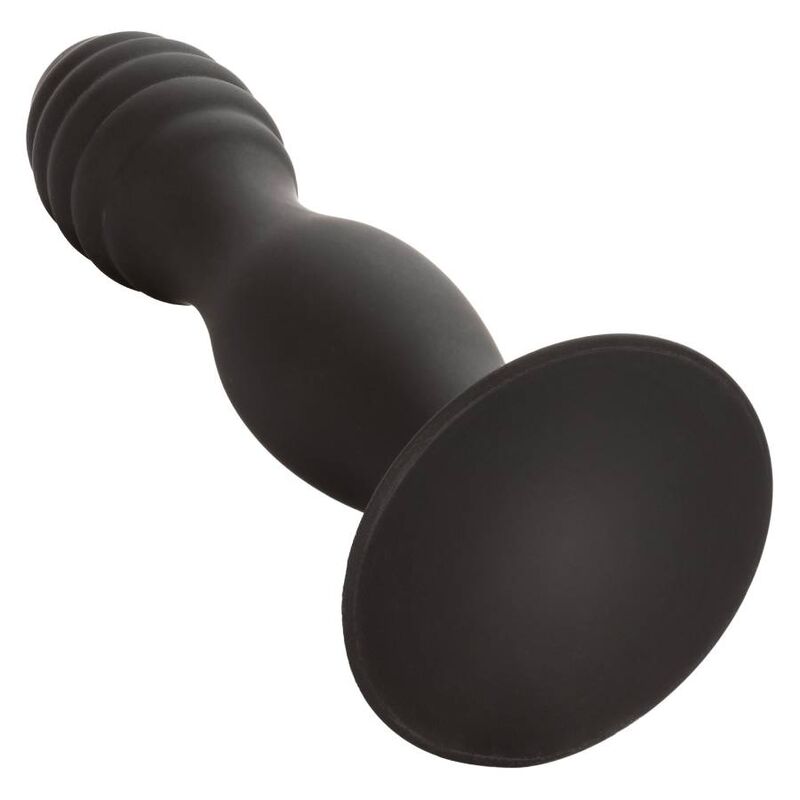 Plug anal côtelé noir – CALIFORNIA EXOTICS