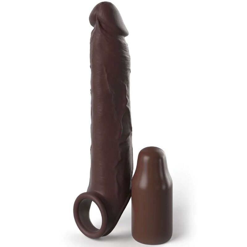 FANTASY X- TENSIONS – PIPEDREAMS RALLONGE W SANGLE 17,78 CM MARRON