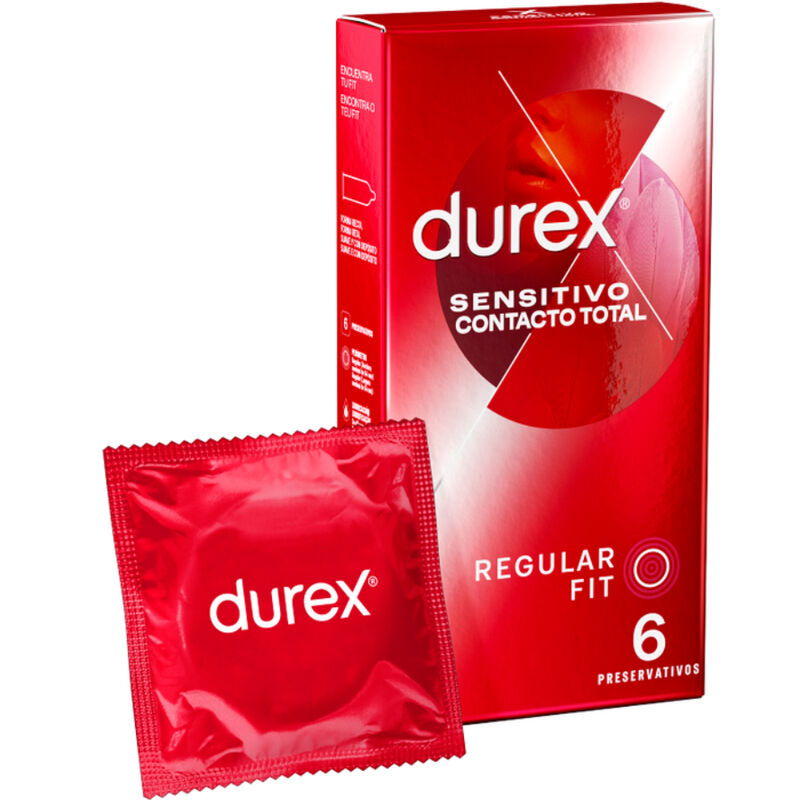 Préservatifs contact sensible 6 unités – DUREX