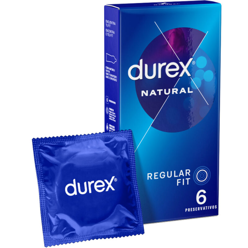 Préservatifs naturels regular fit 6 pcs – DUREX