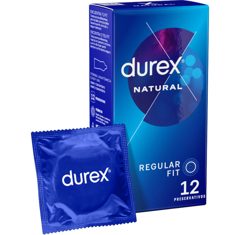 Préservatifs naturels regular fit 12 pcs – DUREX