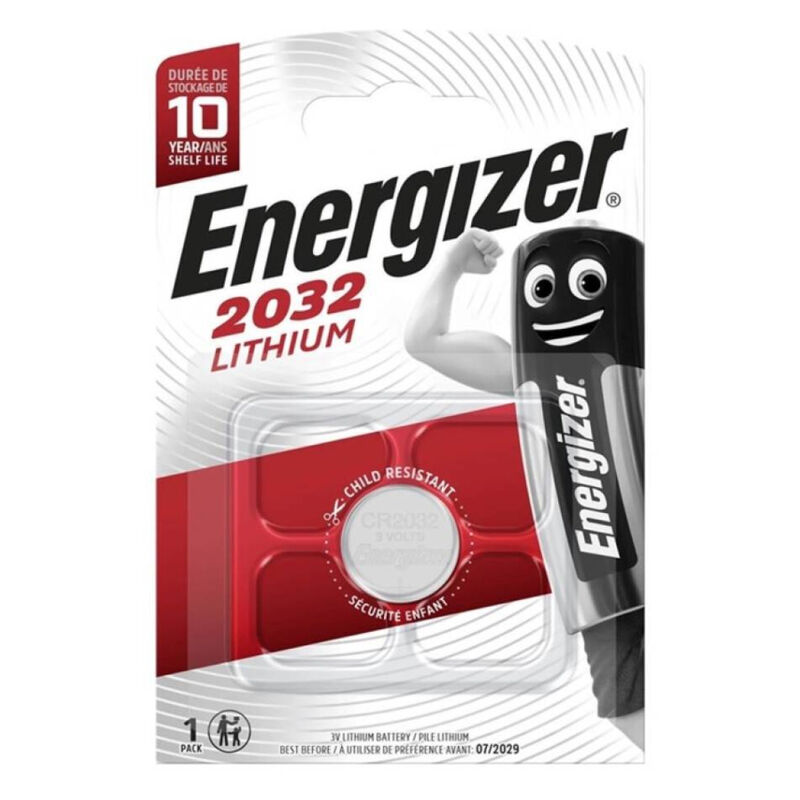 ENERGIZER PILE BOUTON AU LITHIUM CR2032 3V 1 UNITÉ