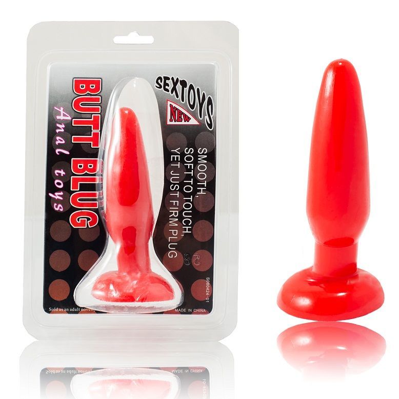 DANCE – PETIT PLUG ANAL ROUGE 15 CM