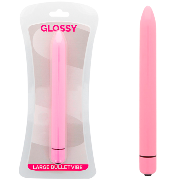 GLOSSY SLIM – VIBRATEUR ROSE