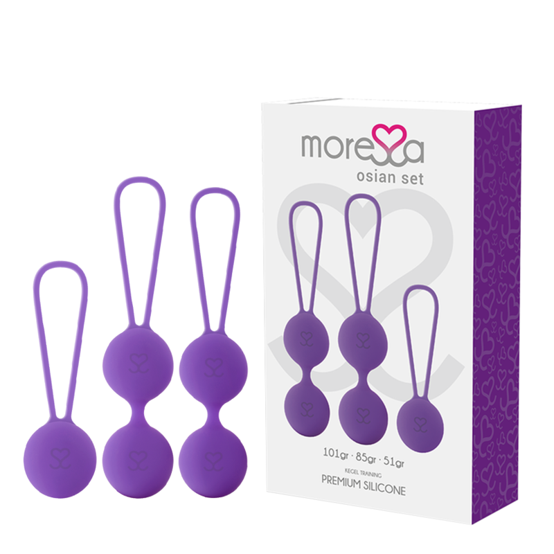 MORESSA OSIAN SET PREMIUM SILICONE VIOLET