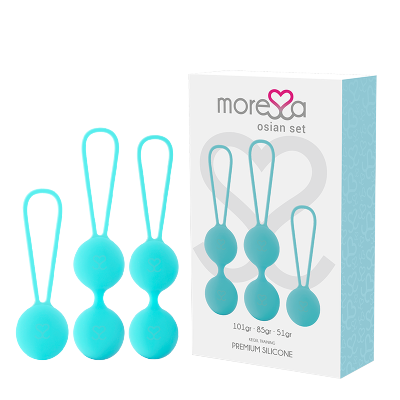 MORESSA OSIAN SET PREMIUM SILICONE TURQUOISE