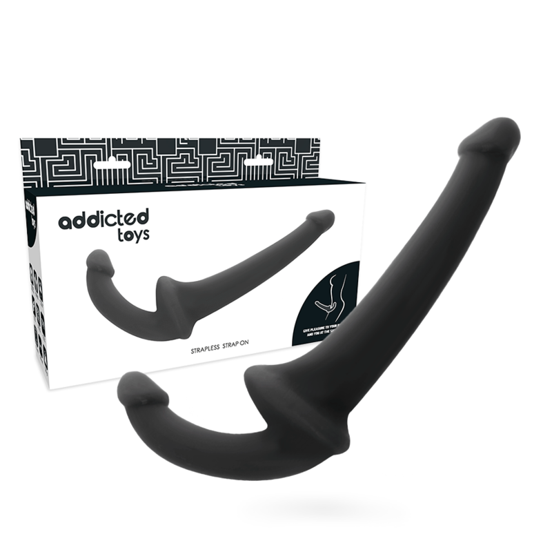 ADDICTED TOYS DILDO AVEC RNA S SANS SUBJECTION NOIR