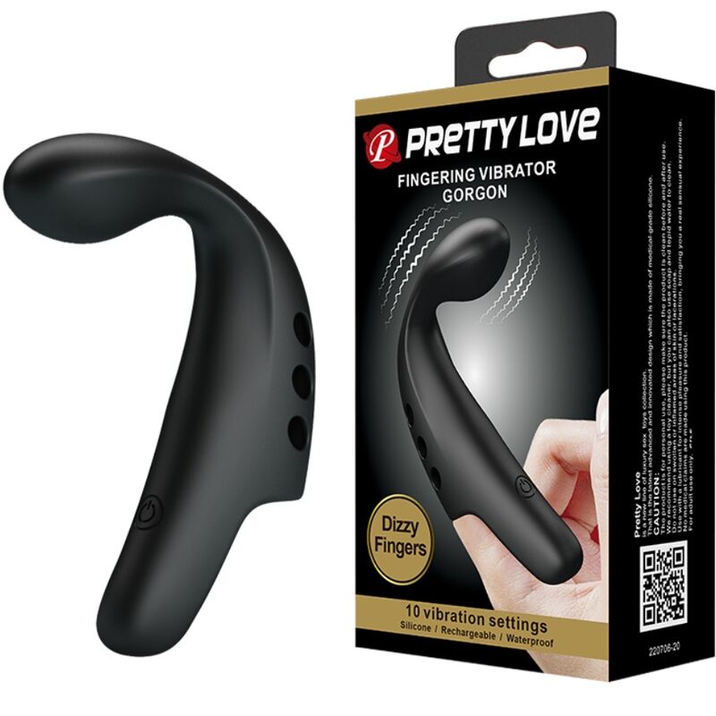 Vibromasseur à 10 fonctions de vibration Gorgone pour couple ou solo – PRETTY LOVE