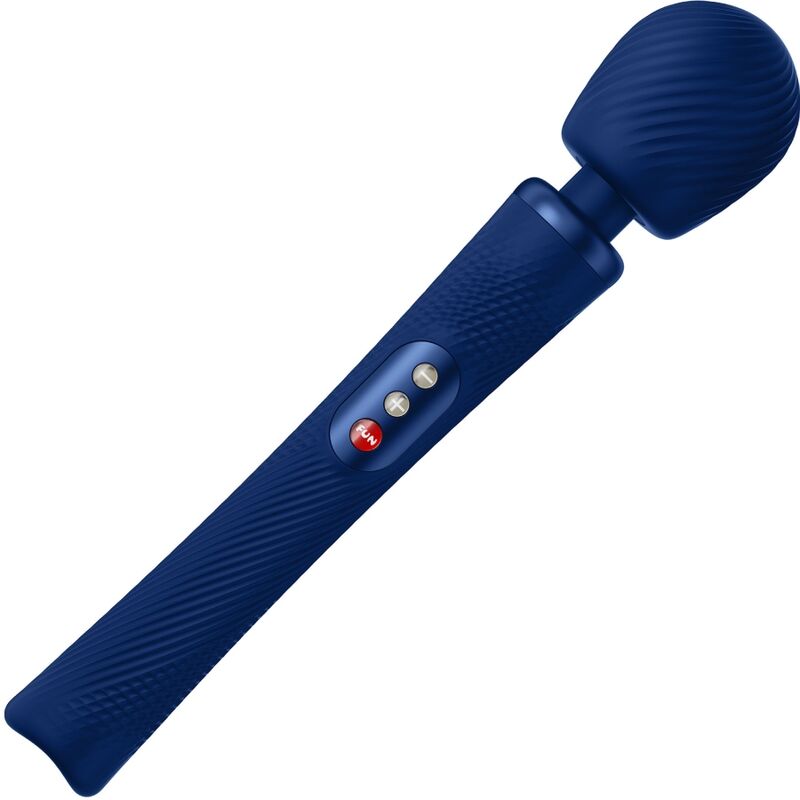 Vibromasseur wand Vim 2 colories bleu ou orange - FUN FACTORY