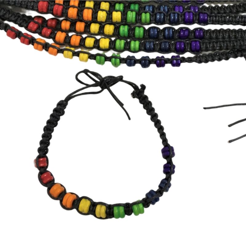 Bracelet à fil rond couleur LGBT - PRIDE