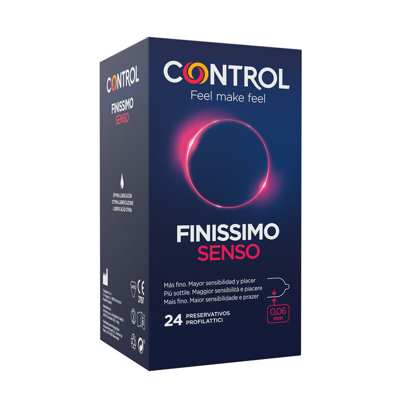 Préservatifs Finissimo Senso 24 unités – CONTROL