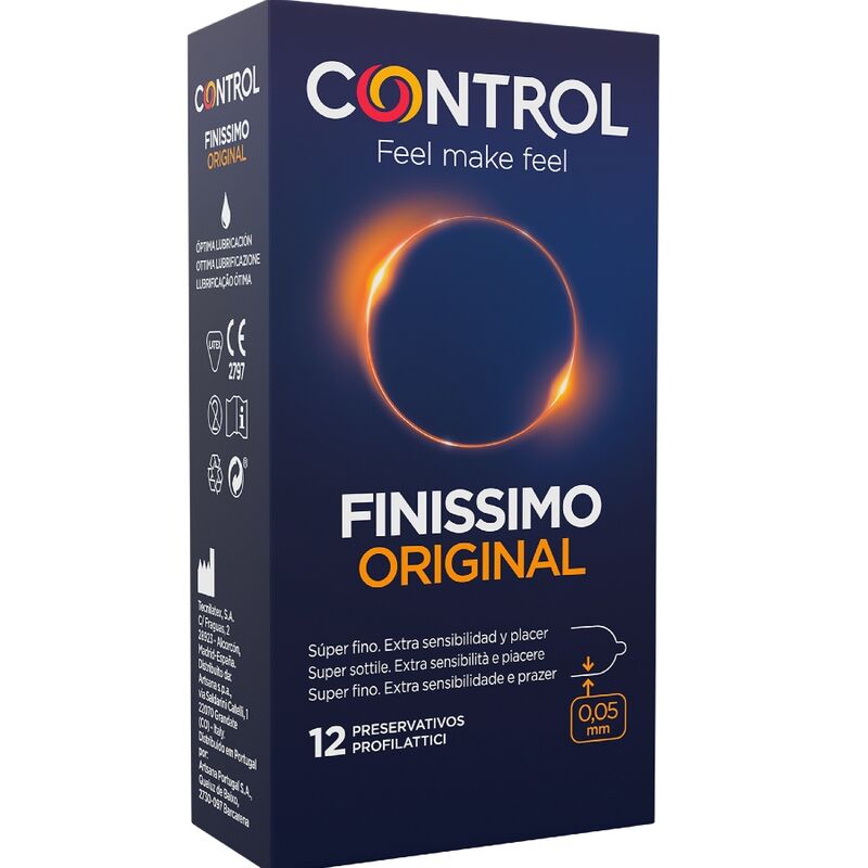 Préservatifs Finissimo original 12 unités – CONTROL