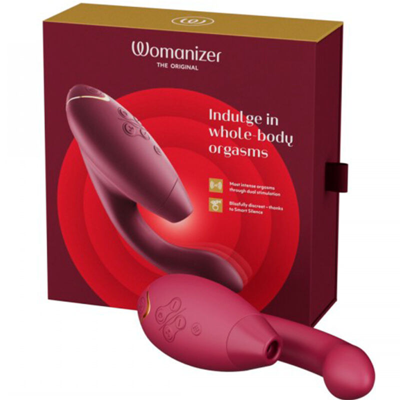 DUO 2 Stimulateur Clitoridien bordeaux – WOMANIZER