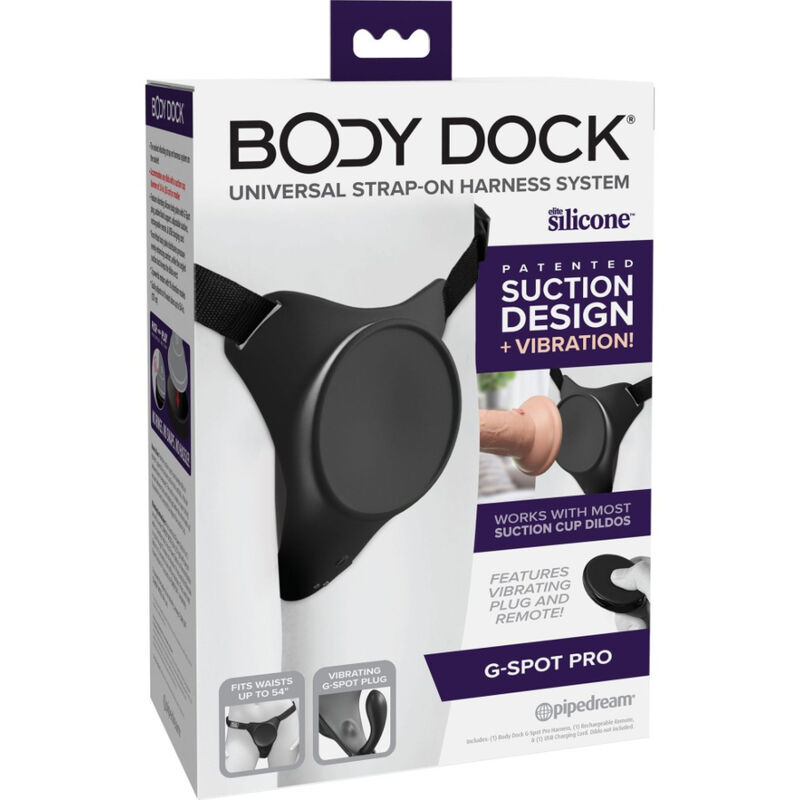 PIPEDREAMS – HARNAIS BODY DOCK G-SPOT PRO