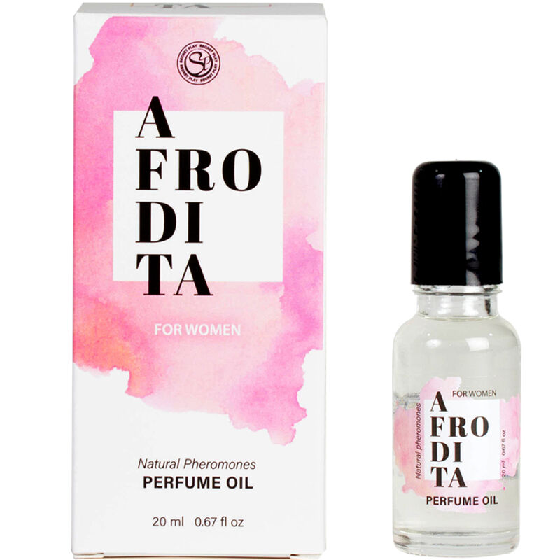 SECRETPLAY – HUILE DE PARFUM AUX PHÉROMONES NATURELLES AFRODITA 20 ML