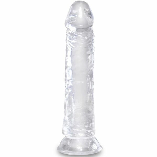 PÉNIS RÉALISTE 19,7 CM TRANSPARENT KING COCK-PIPEDREAM