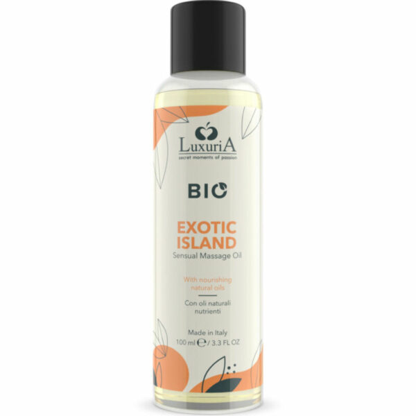 Huile de massage bio îles exotique 100 ml - INTIMATELINE LUXURIA