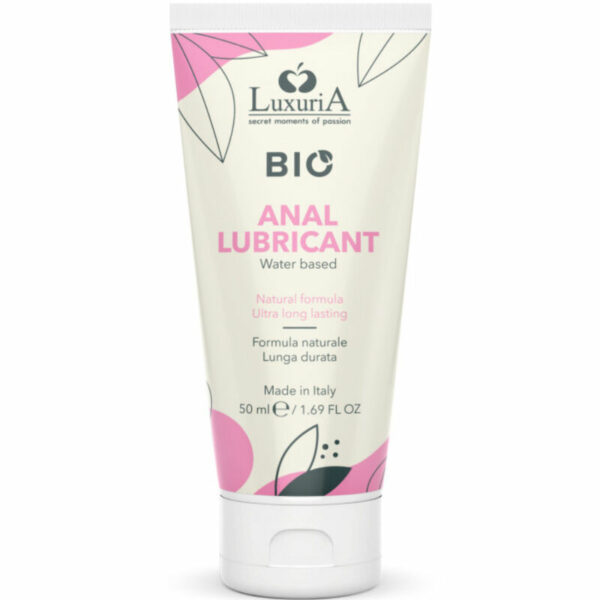 Lubrifiant bio anal à base d'eau 50ml - INTIMATELINE LUXURIA